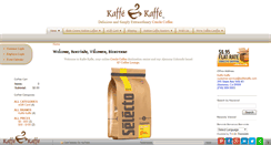 Desktop Screenshot of kaffekaffe.com